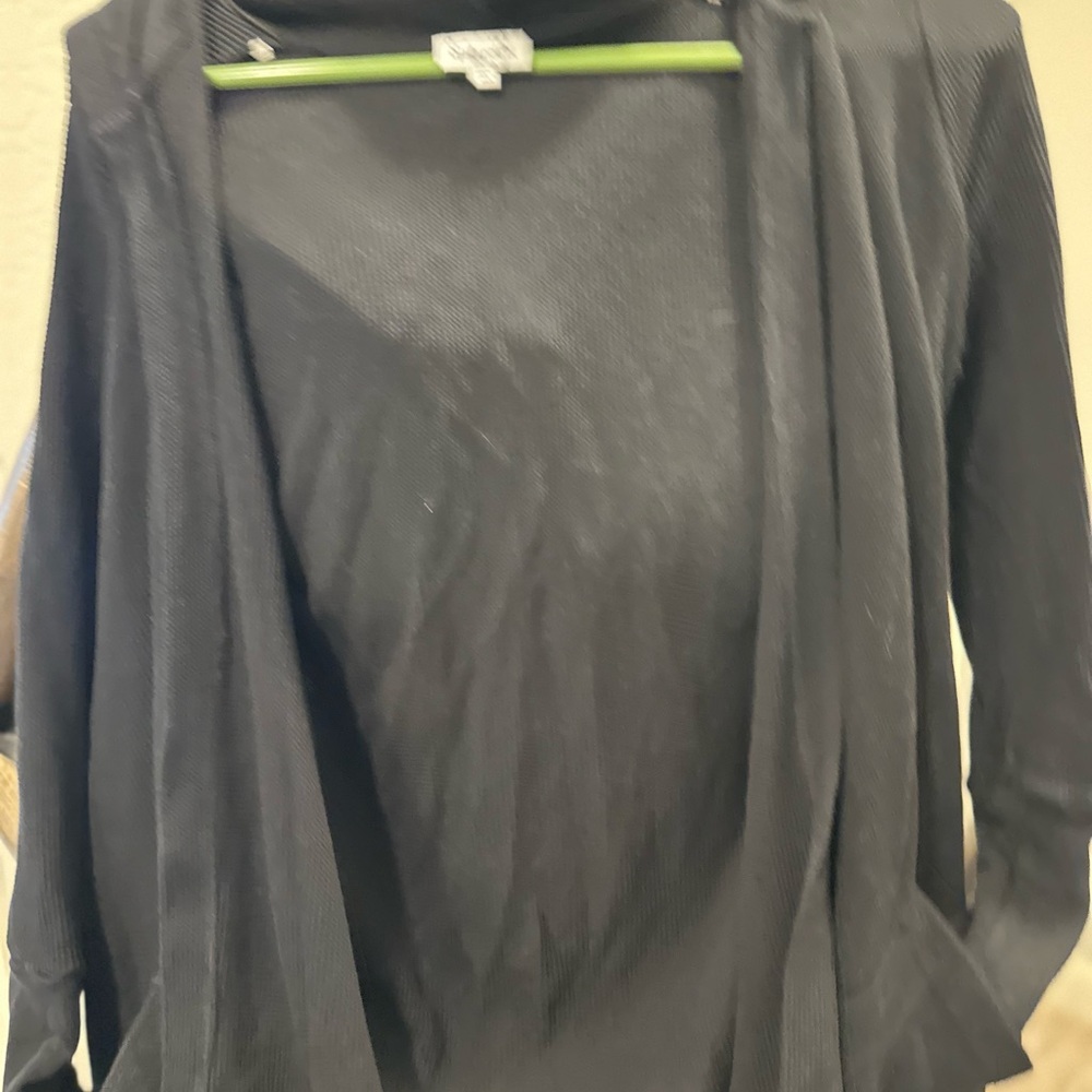 Splendid cotton, hooded Open Cardigan